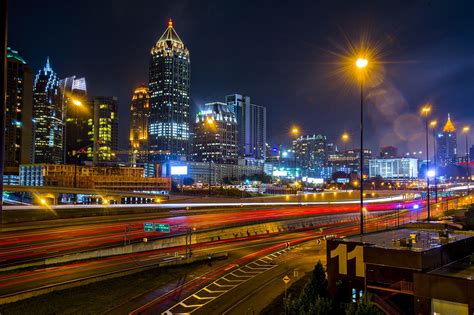 The beautiful side of Atlanta traffic, in 12 photos | Atlanta, City ...