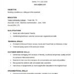 Resume Templates Free (6) - TEMPLATES EXAMPLE | TEMPLATES EXAMPLE
