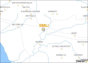 Eboli (Italy) map - nona.net