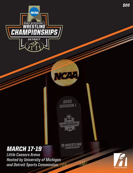 2022 NCAA Division I Wrestling Championships program – LEARFIELD Publications Store