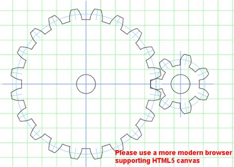 An online gear template generator for making paper cutting template for makingwooden gears