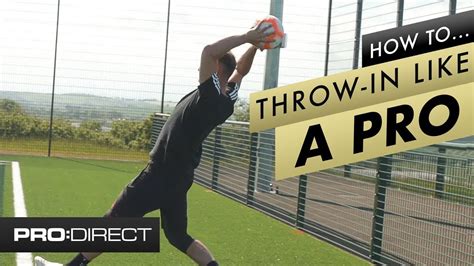 How to master the soccer throw in | Learn Football Techniques Tutorial ...