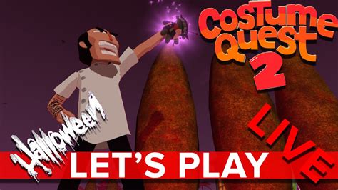 Costume Quest 2 - Halloween Let's Play LIVE - Eurogamer - YouTube