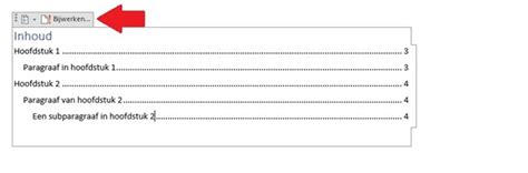 Tip: inhoudsopgave maken in Word - Digivaardigindezorg