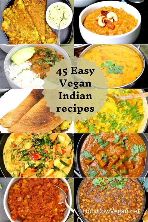 45 Easy Vegan Indian Recipes - Holy Cow Vegan