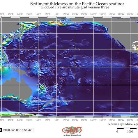 -General bathymetric map of the Pacific Ocean. Source: author. | Download Scientific Diagram