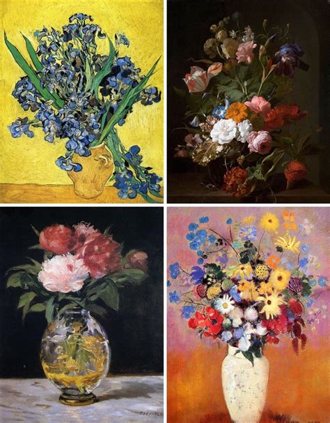 12 Famous Flower Paintings that Make the Canvas Bloom