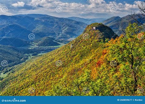 Autumn View from Siance in Muranska Planina Mountains Stock Image - Image of park, forests ...