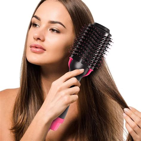 Electric Professional Hair Dryer Comb Infrared Negative Ion Hot Air ...