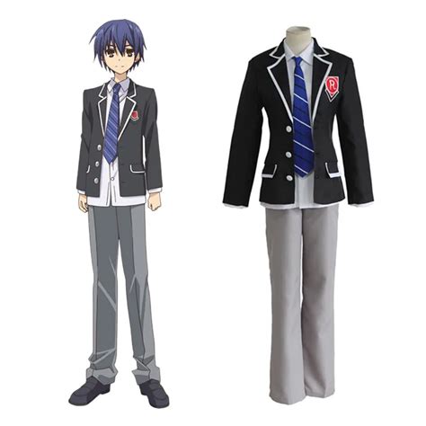 Japanese Anime Date A Live Cosplay Itsuka Shido Costumes Halloween Party Anime School Uniform ...