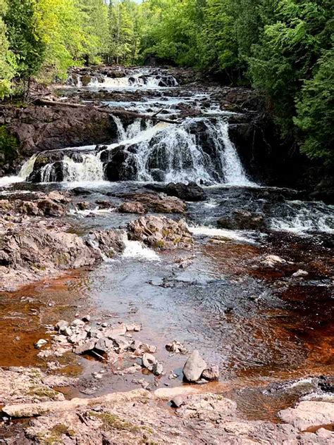 Copper Falls State Park Wisconsin Waterfall | Getting Stamped