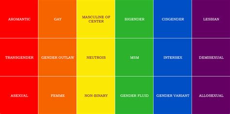 COMPREHENSIVE GUIDE TO SEXUAL ORIENTATION, GENDER IDENTITY & SEXUALITY ...