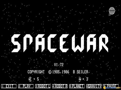 Space War (1985) - PC Game