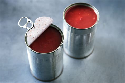 Tinned Tomatoes Royalty-Free Stock Photo