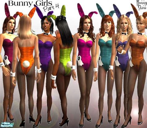 *Bunny*'s Bunny Girls Part 4 | Sims 4 body mods, Sims, Sims 4