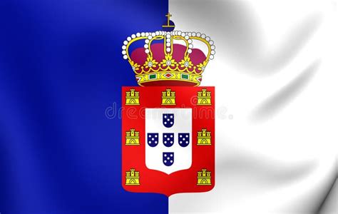 Flag of Portugal 1830-1910 stock illustration. Illustration of close - 87960895