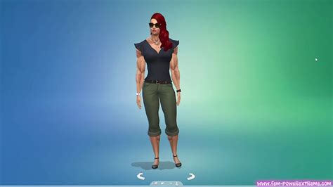 Sims 4 Female Muscle Overlay