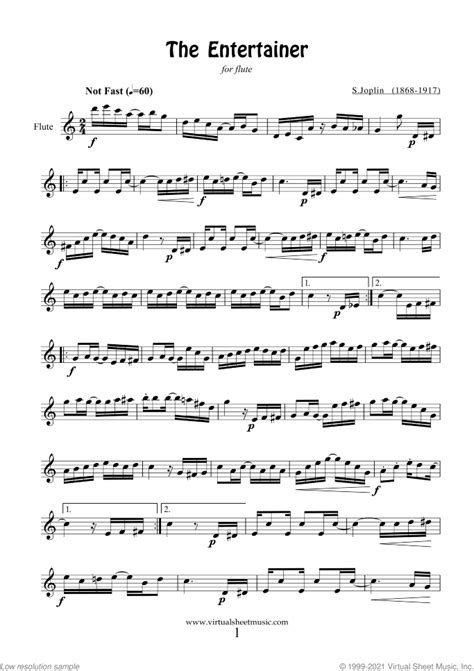 Free Flute Solo Sheet Music Printable - FREE PRINTABLE TEMPLATES