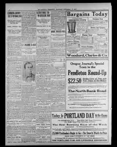 Portland Morning Oregonian Archives, Sep 9, 1911, p. 6