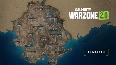 Warzone 2 map – Every point of interest in Al Mazrah