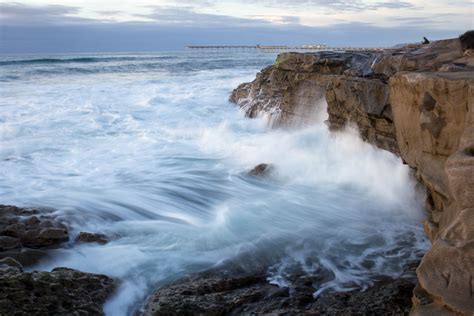 Wave flashing on rocks natures photography, ocean beach HD wallpaper ...