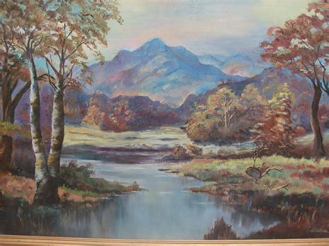 Nature Scene Painting by Kusum Manohar - Fine Art America