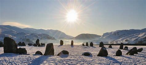 011 Castlerigg Stone Circle Winter Sun Wide - Mikes Eye