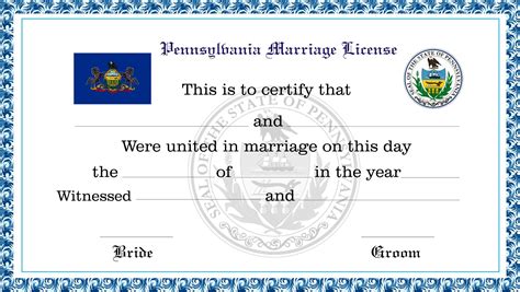 Pennsylvania Marriage License | License Lookup