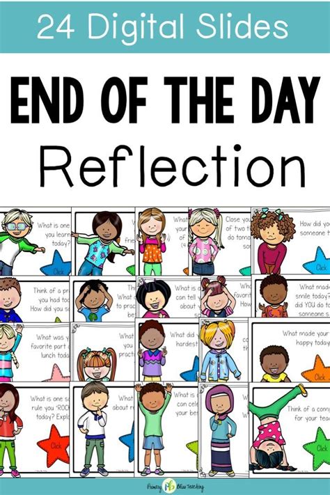 No PREP End of the Day Reflection | Reflection activities, First grade ...