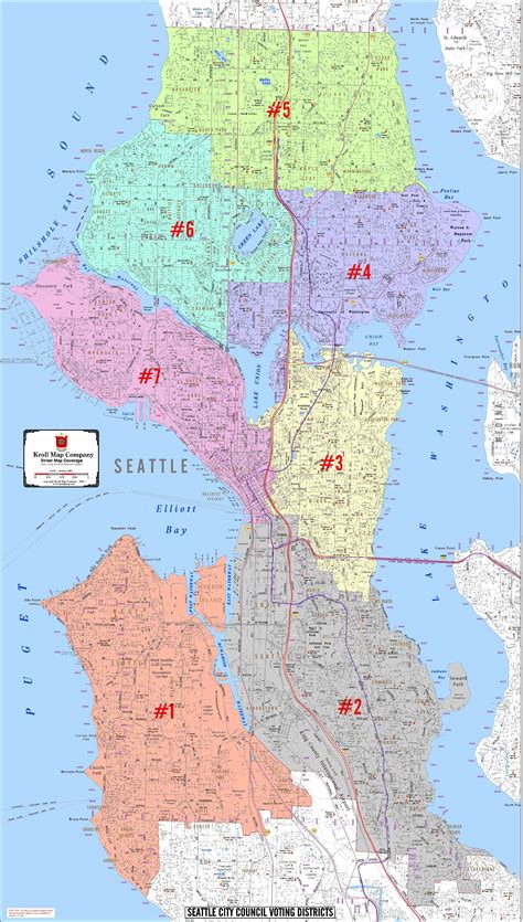 Seattle Central District Map