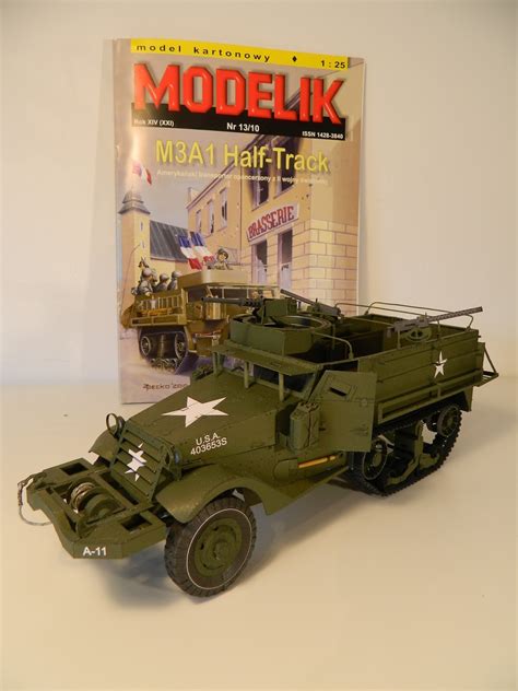 Mike's Modeling: M3A1 HALF TRACK #1