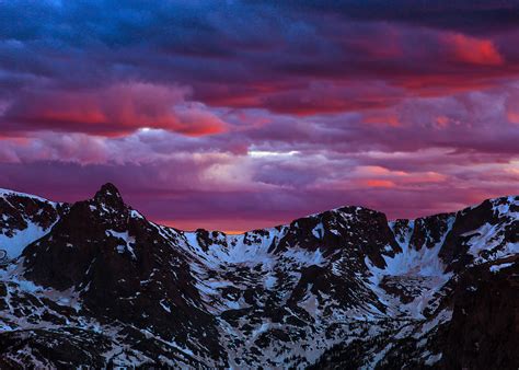 Rocky Mountain Sunset Photograph by James Menzies