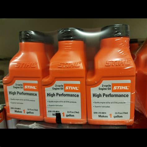 STIHL 2 Cyle Engine Oil Mix 1 gallon 6 pack | Pouland's The Everything Store