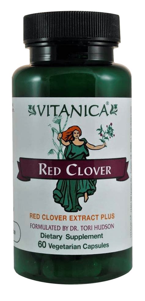 Red Clover ~ Red Clover Extract Plus ~ 60 capsules – Vitanica | Natural ...