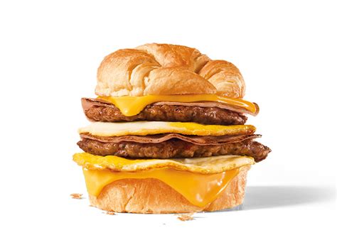 Jack In The Box Welcomes Back Stacked Croissant Breakfast Sandwich - Chew Boom