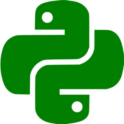 Green python icon - Free green site logo icons