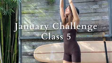 JANUARY YOGA CHALLENGE: Day 5, Heart Open Flow - YouTube