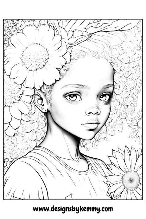 Coloring Page For Adults | Black Girl Magic Bird Coloring Pages, Free ...