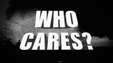 Dear Diary...: Who cares?!