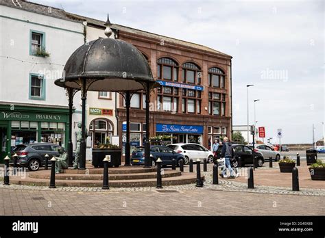 Whitehaven, Cumbria, England 15 June 2021. Whitehaven town centre Stock Photo - Alamy