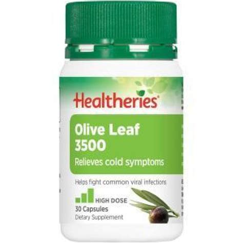 Healtheries Olive Leaf Capsules Reviews - Black Box