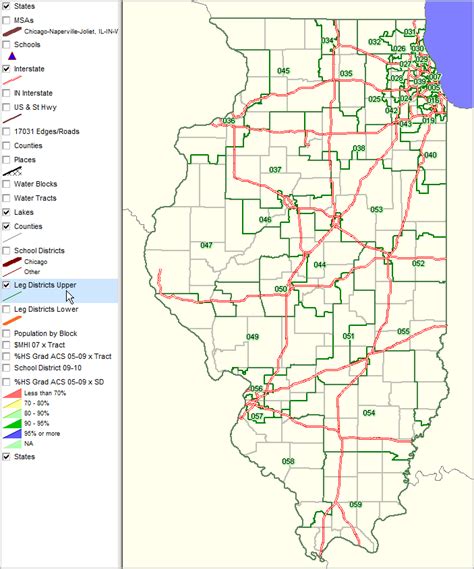 Illinois State Legislative Districts Demographic Patterns & Trends