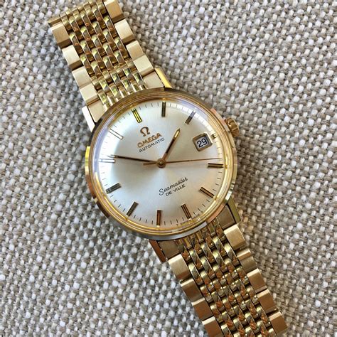 Vintage Omega Seamaster De Ville Date 6292 Gold Filled Automatic ...