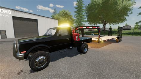 FS22: Flatbed Service Truck v 1.2.0.1 Cars Mod für Farming Simulator 22