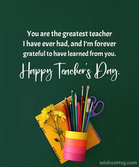 190+ Teachers Day Wishes, Messages and Quotes | Happy teachers day, Teachers day wishes, Happy ...