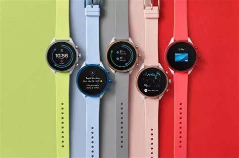 Fossil Sport Smartwatch with Qualcomm Snapdragon 3100, WearOS 2.1 ...