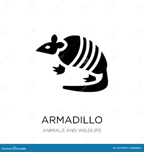 Armadillo Icon. Trendy Armadillo Logo Concept On White Background From Animals Collection Vector ...