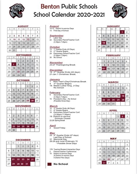 Conway Public Schools Calendar 2021 | Calendar Sep 2021