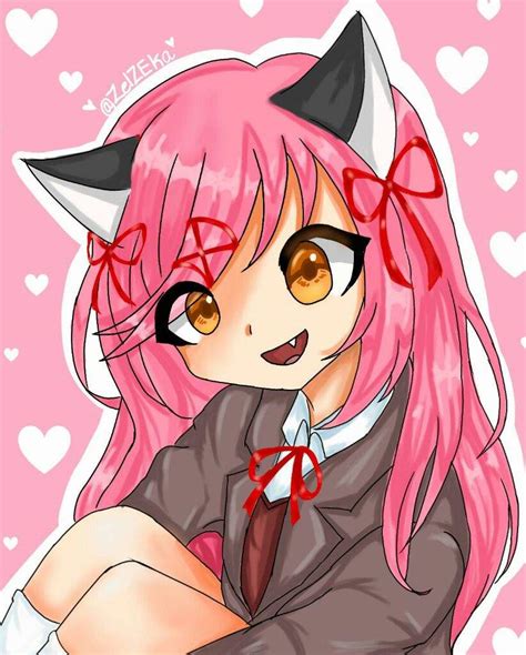 《DDLC+APHMAU AU》 KawaiiChan | Aphmau Amino