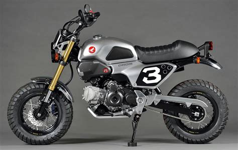 Custom Honda Grom Scrambler Concept One & Two | Motorcycle Pictures ...